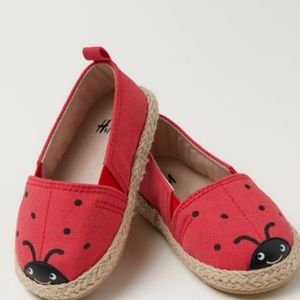 Red ladybug Espadrilles